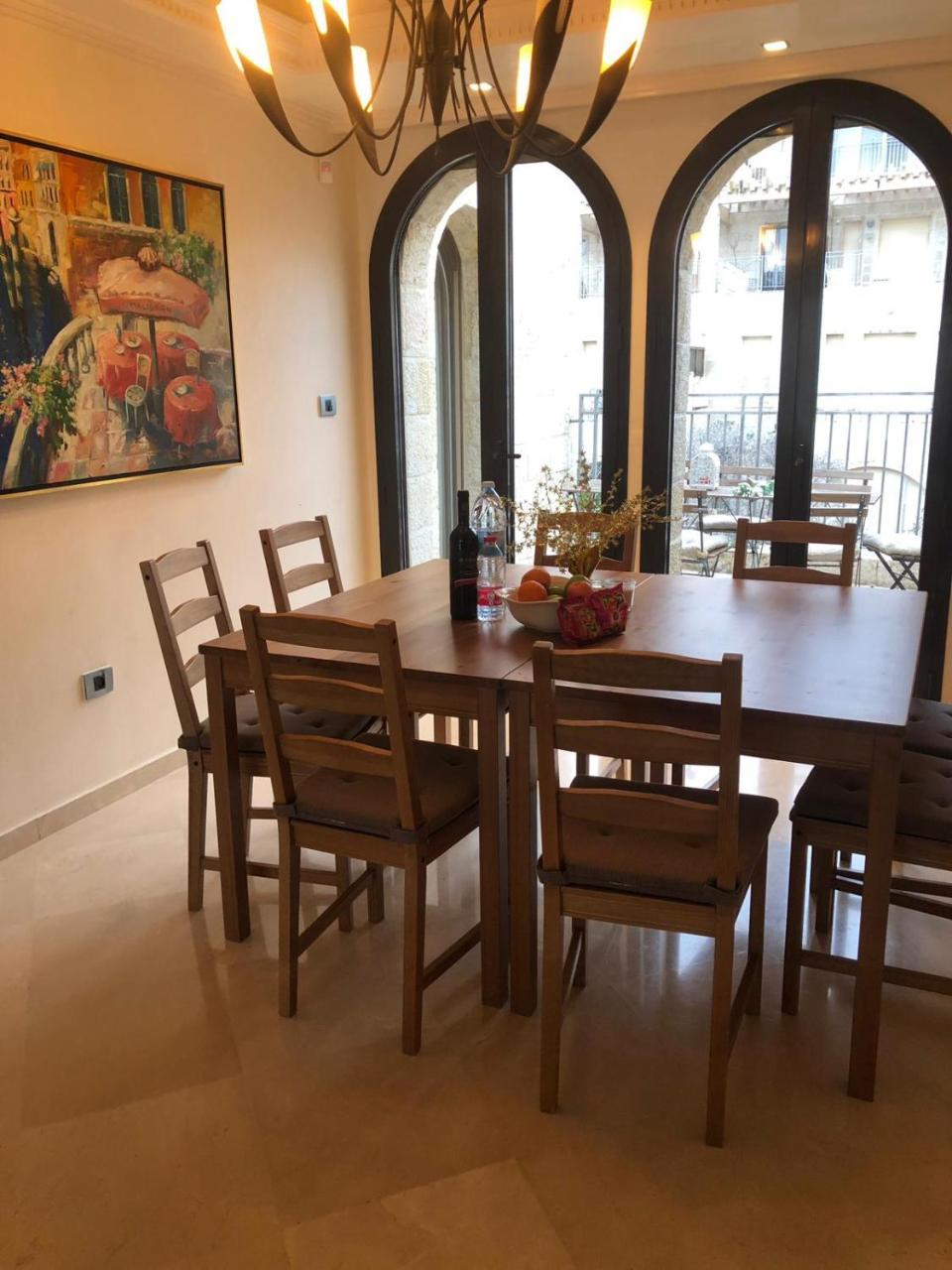 120 m2, 2 yatak odalı, 2 banyolu , Mamilla / King David bölgesinde Kudüs Dış mekan fotoğraf