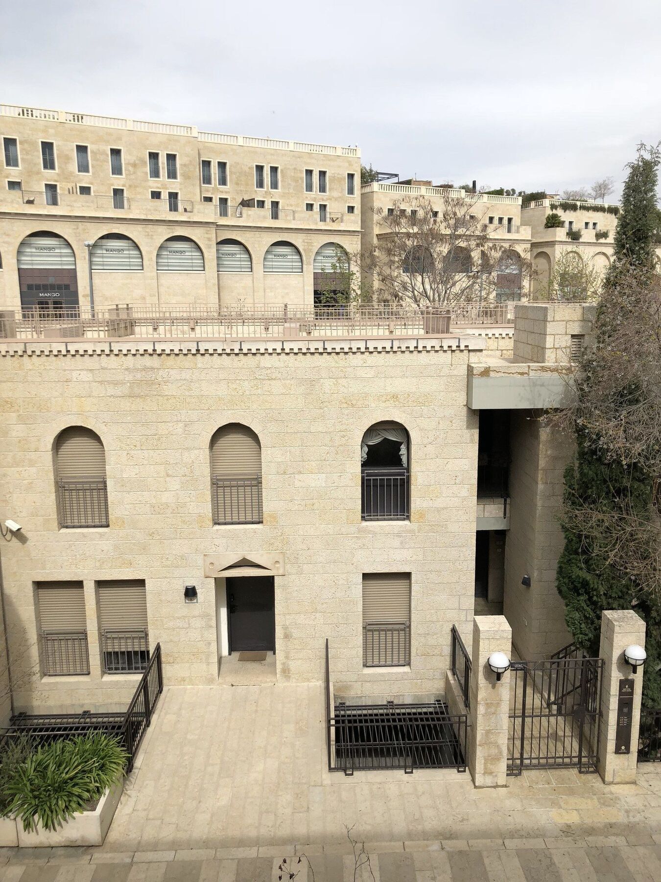 120 m2, 2 yatak odalı, 2 banyolu , Mamilla / King David bölgesinde Kudüs Dış mekan fotoğraf