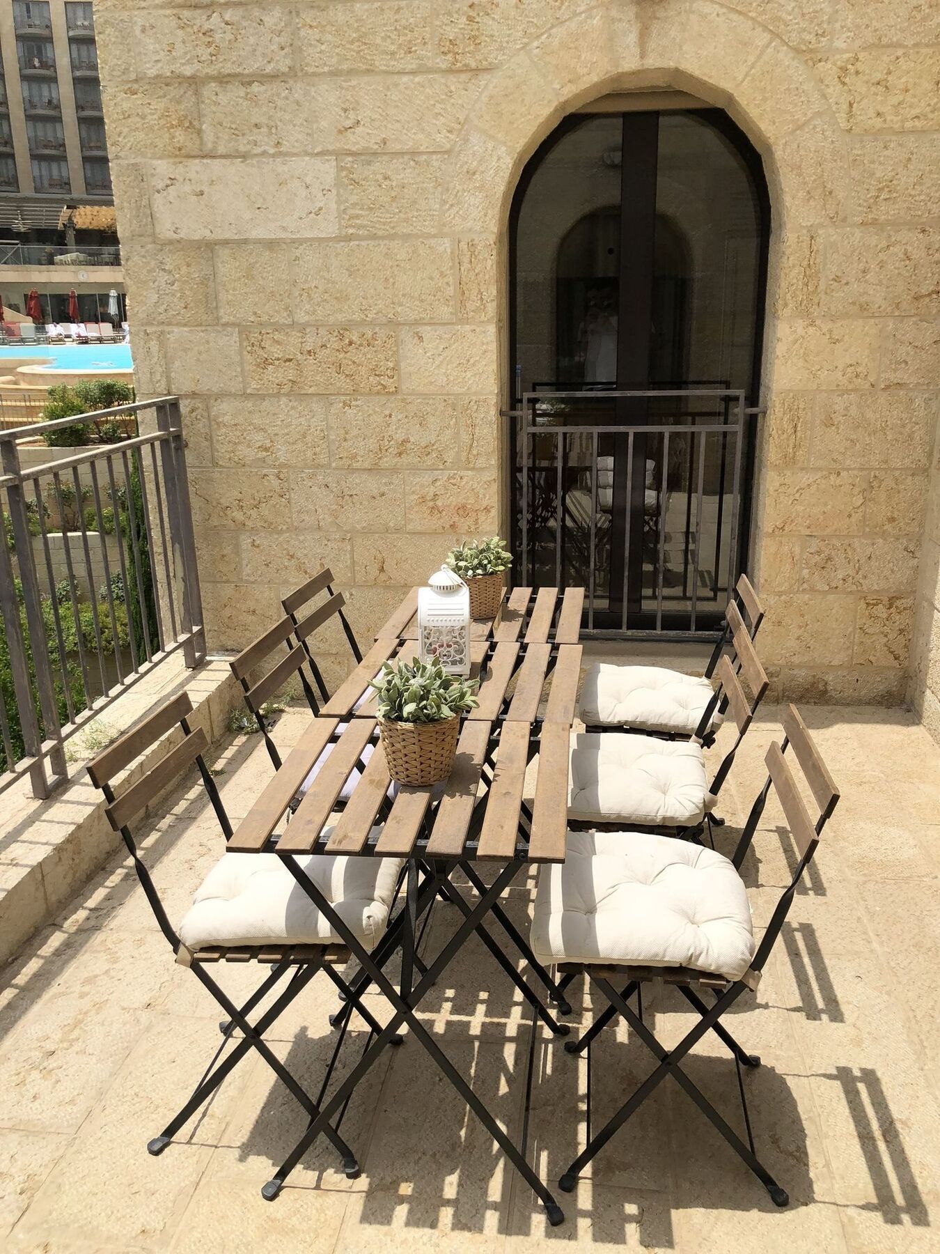 120 m2, 2 yatak odalı, 2 banyolu , Mamilla / King David bölgesinde Kudüs Dış mekan fotoğraf