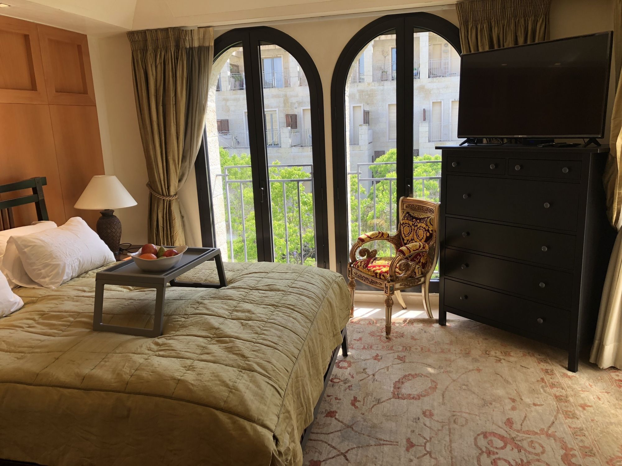 120 m2, 2 yatak odalı, 2 banyolu , Mamilla / King David bölgesinde Kudüs Dış mekan fotoğraf