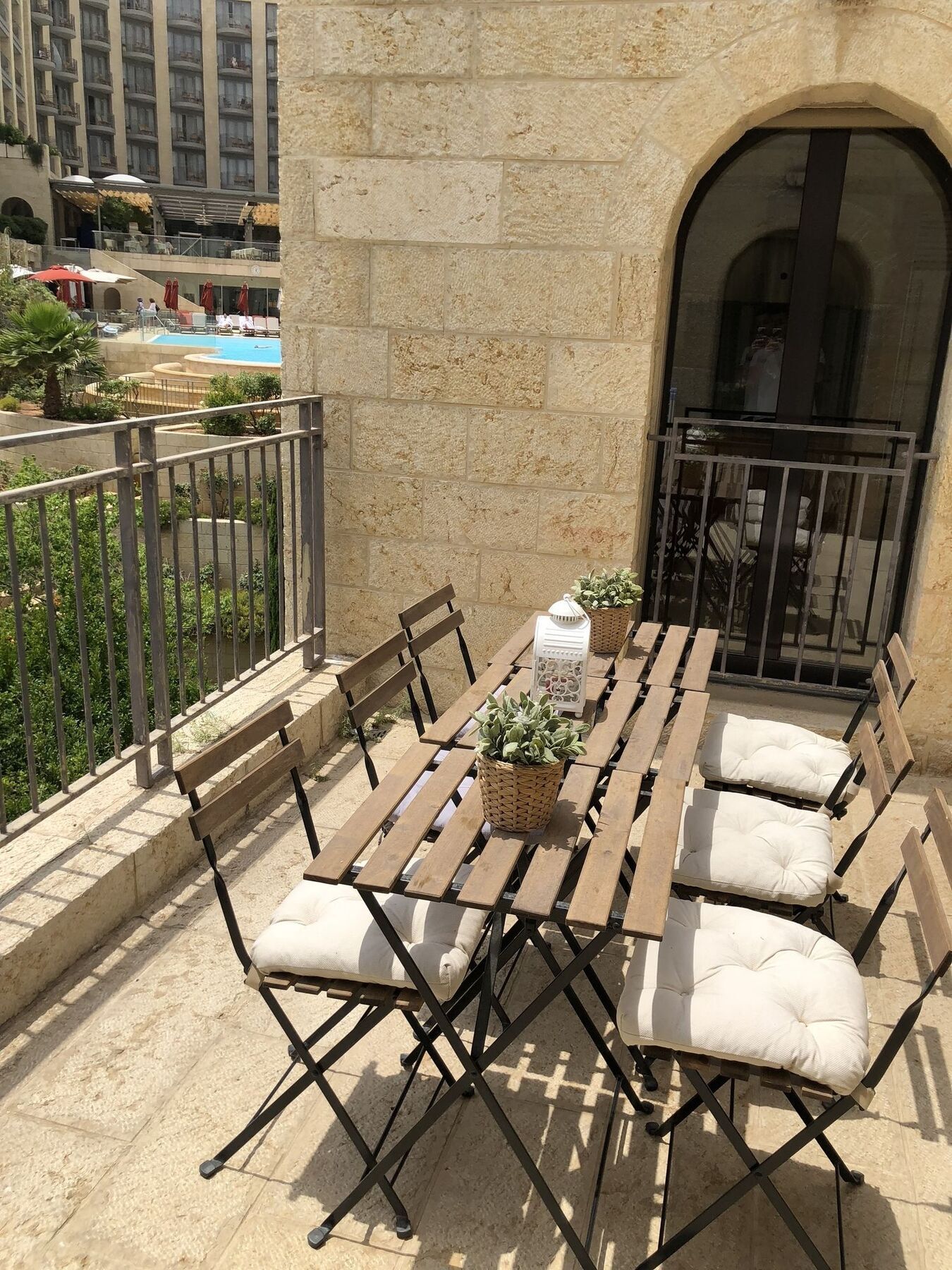 120 m2, 2 yatak odalı, 2 banyolu , Mamilla / King David bölgesinde Kudüs Dış mekan fotoğraf